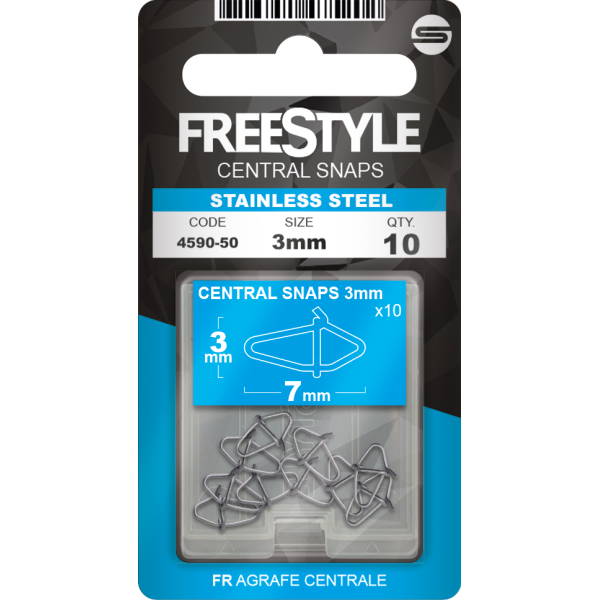 Spro Freestyle Central Micro Snap Ultra Light Clips