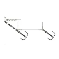 Savage Gear 2pc Spin Rig Pike Fishing Lure Stinger Corkscrew Rig